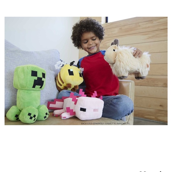 Minecraft Bee Plush by Mattel - New with Tags - Picture 6 of 13